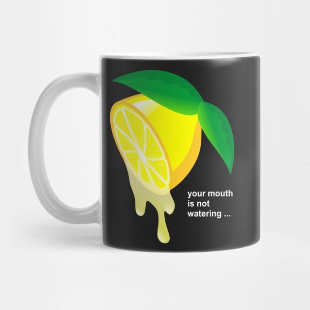 Lemon water mouth by IconAge